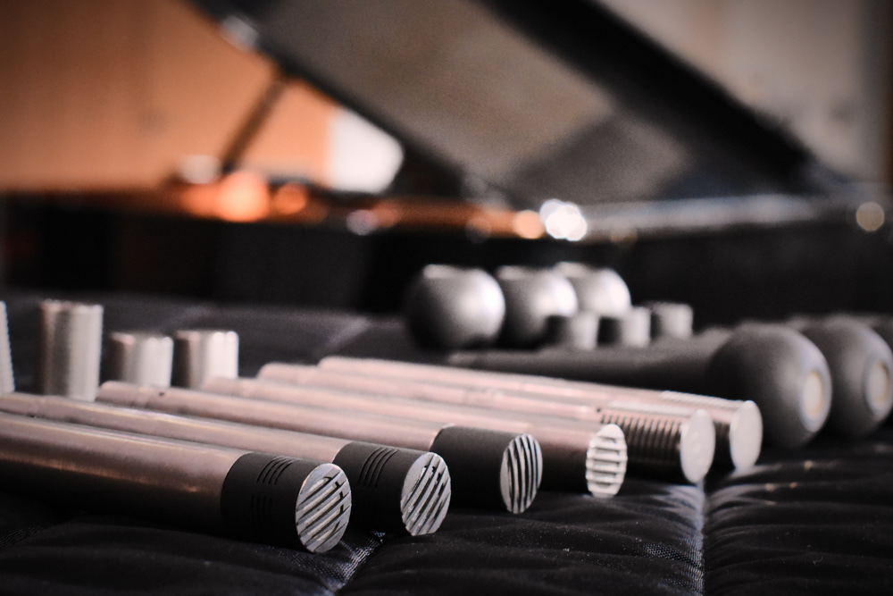 Collection of Schoeps microphones